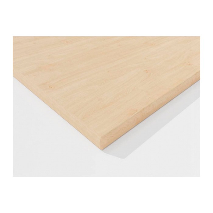 BISLEY Tischplatte ahorn rechteckig 120,0 x 60,0 x 2,5 cm