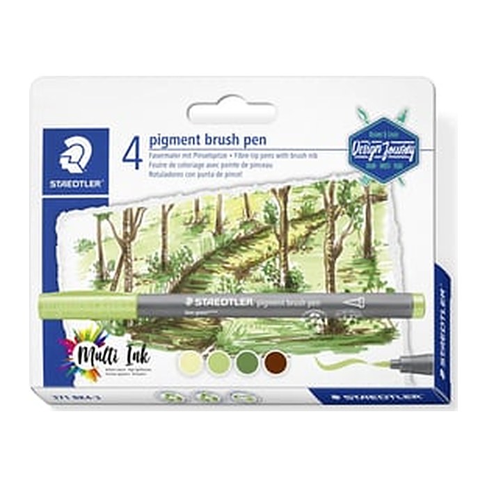STAEDTLER "Design Journey" Forest Colors Set 4-teilig retail