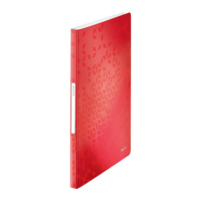 LEITZ WOW Sichtbuch DIN A4, 40 Hüllen rot, 1 St.