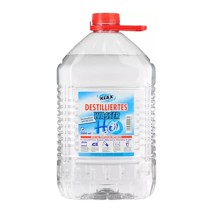 KLAX® Destilliertes Wasser 5 l, 1 St.