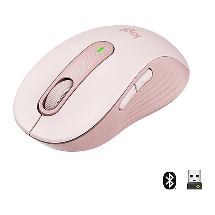 Logitech Signature M650 M Maus kabellos rose
