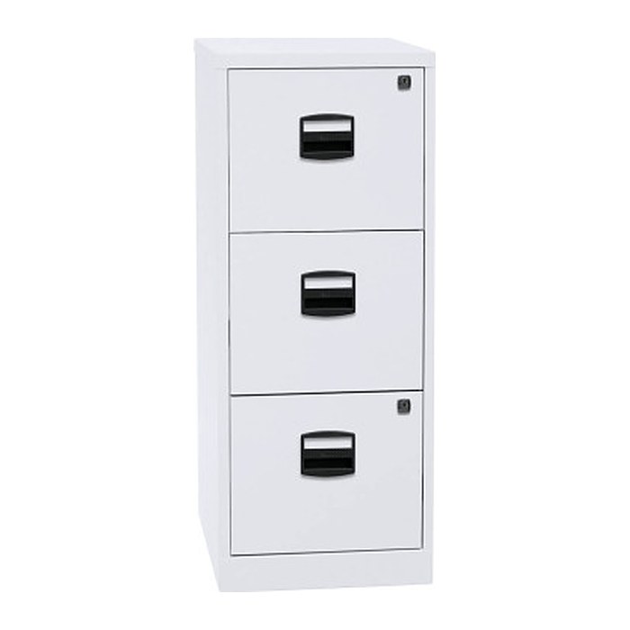 BISLEY Home PFA 3 Hängeregistraturschrank verkehrsweiß 3 Schubladen 41,3 x 40,0 x 101,5 cm, 1 St.