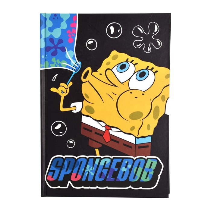 BlueSky Notizbuch SpongeBob DIN A5 liniert, SpongeBob Hardcover 120 Seiten, 1 St.