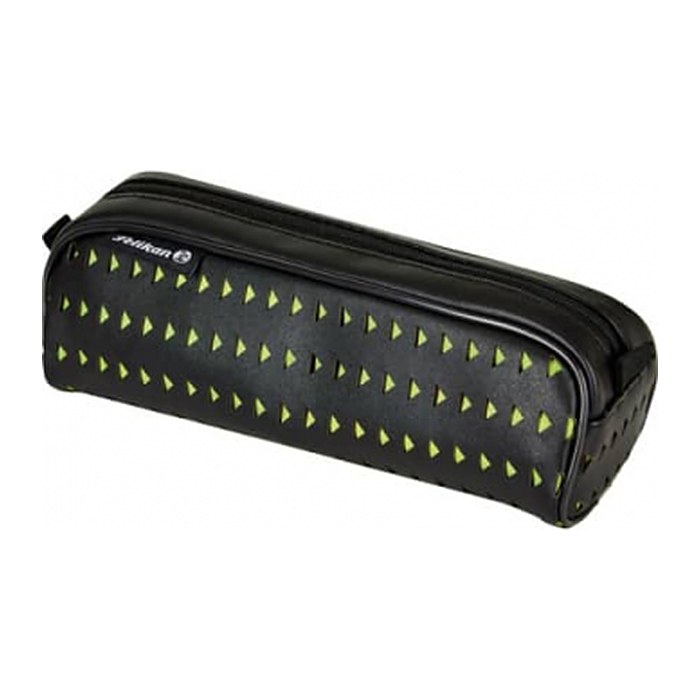 Pelikan Schlampermäppchen Quattro Lasercut schwarz / gelb, 21,5 x 7,0 cm