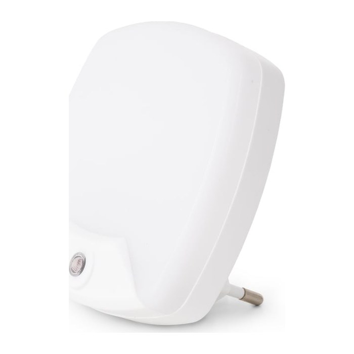 Entac Nachtlicht 0.5W quadrat. WW White Dämmerungssensor