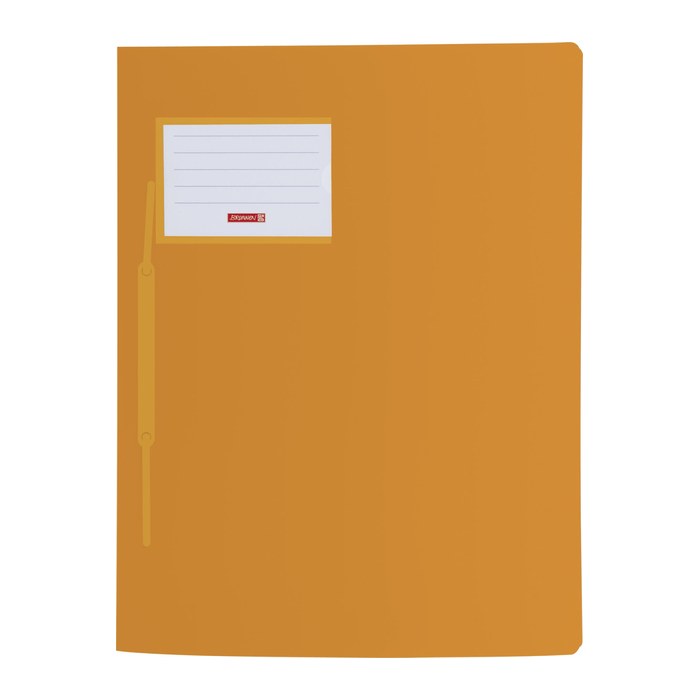 BRUNNEN Schnellhefter FACT!pp Kunststoff orange transluzent DIN A4, 1 St.