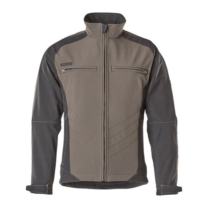 MASCOT® Herren Softshelljacke DRESDEN anthrazit, schwarz Größe S