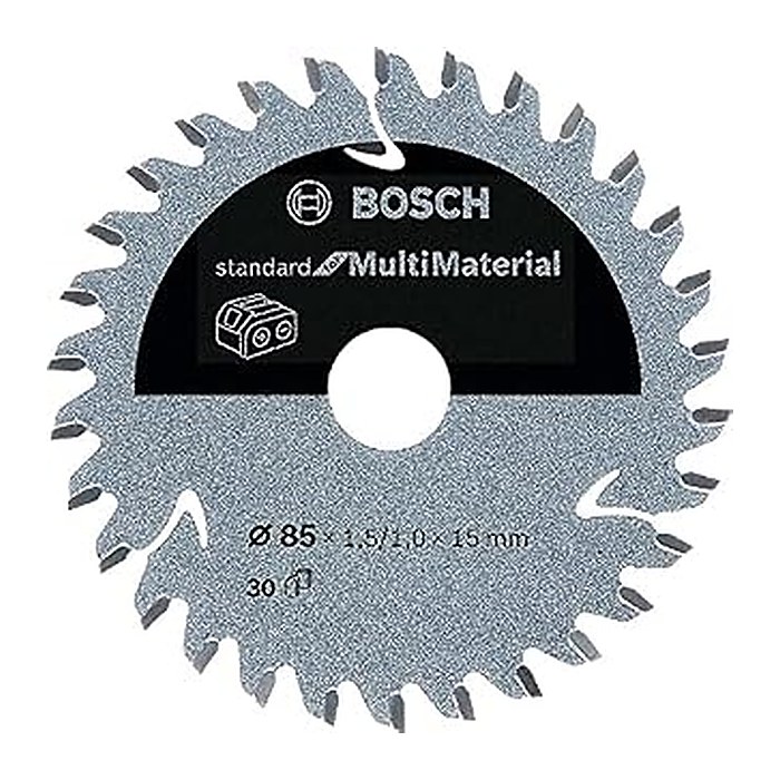 BOSCH Standard for Multi Material Kreissägeblatt 85,0 mm, 30 Zähne, 1 St.