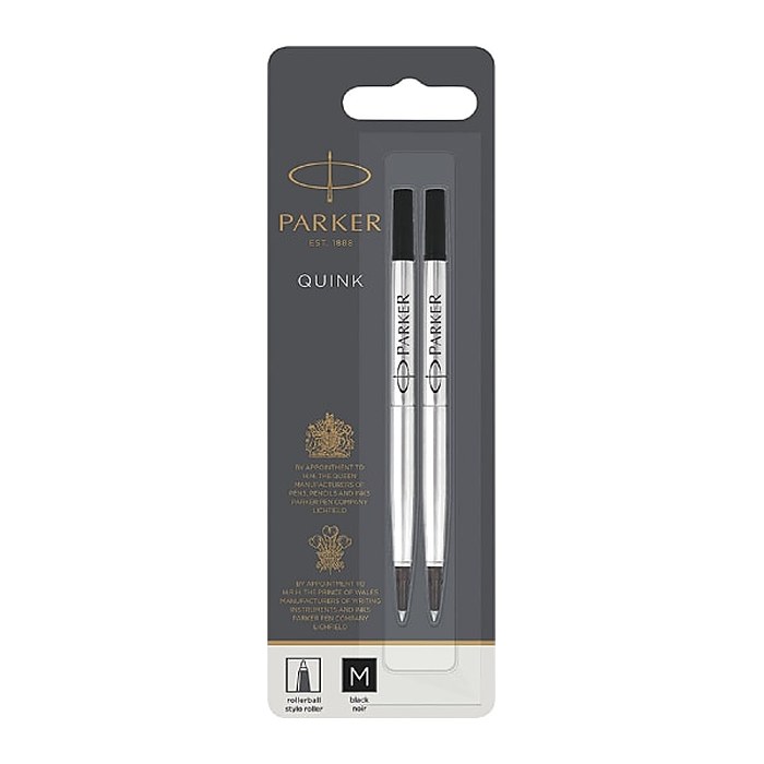 PARKER Rollerballmine 2er M Schw Blister