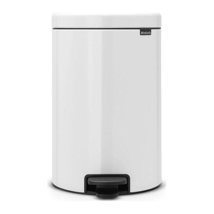 brabantia Newlcon Mülleimer 20,0 l weiß, 1 St.