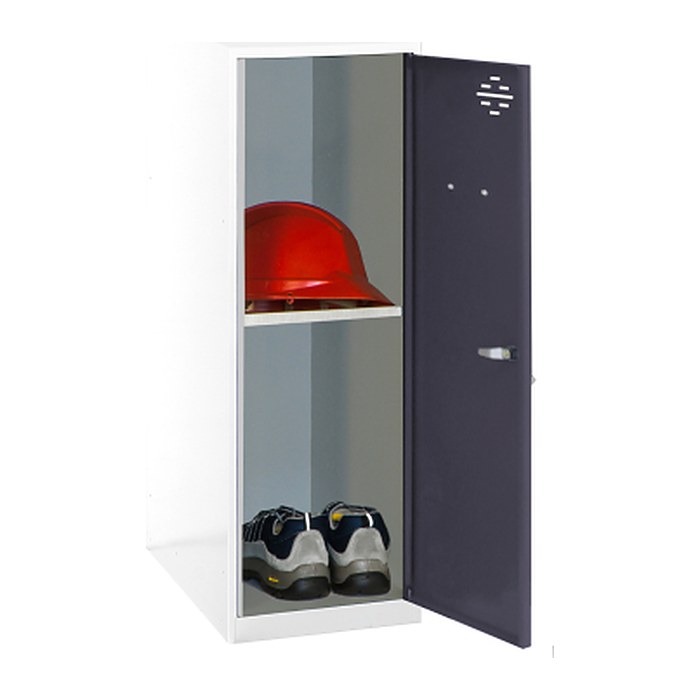 Simonrack Spind SIMONLOCKER DISM weiß, anthrazit 8425437119361, 1 Schließfach 40,0 x 50,0 x 91,5 cm
