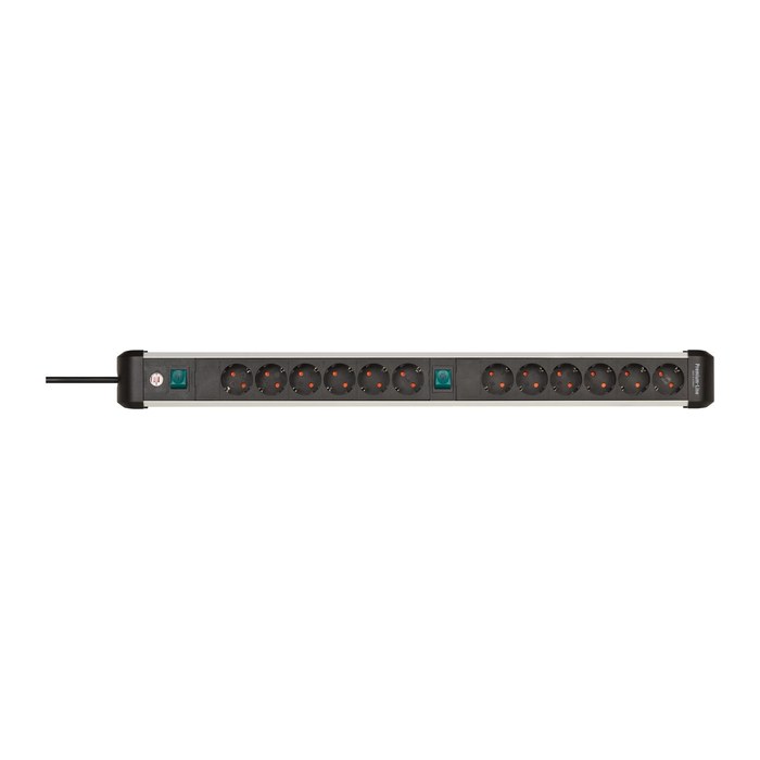 Brennenstuhl Steckdosenleiste Premium-ALU-Line 12fach 3m