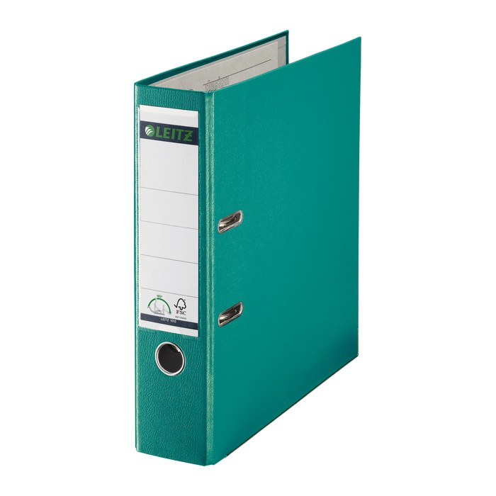 LEITZ 1010 Ordner türkis Kunststoff 8,0 cm DIN A4, 1 St.