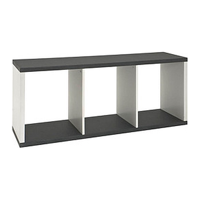 HAKU Möbel Aktenregal granitoptik, weiß 117,0 x 30,0 x 50,0 cm, 1 St.