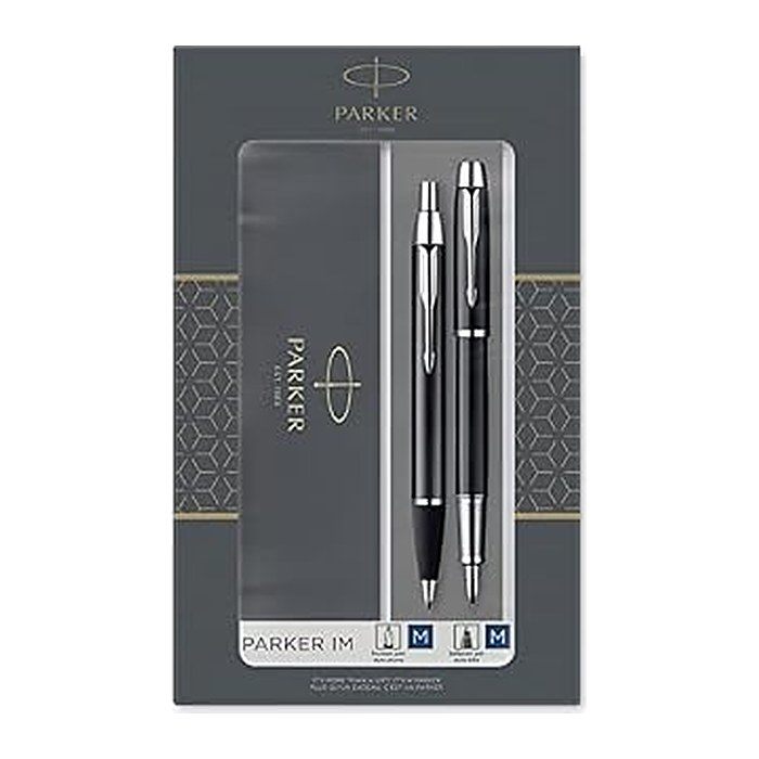 PARKER Schreibset DuoSet IM Black C.C. schwarz