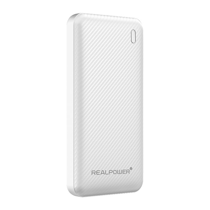 REALPOWER PB-10000 SSB,10.000mAh,Feststoffbatterie,weiss