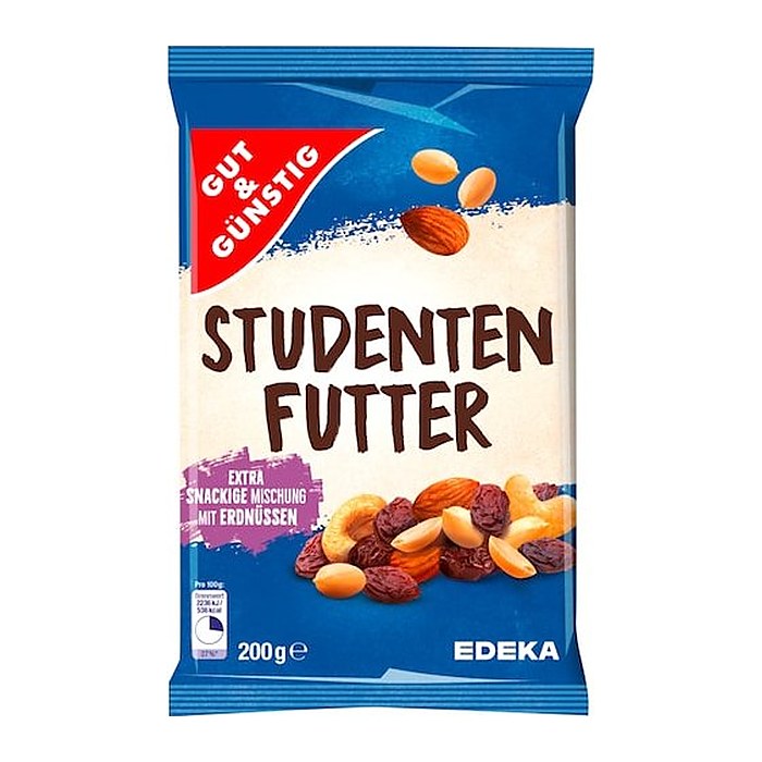 GUT&GÜNSTIG Studentenfutter  200,0 g, 1 St.