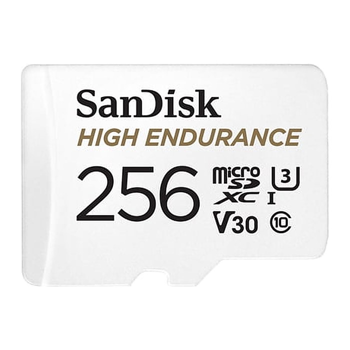 SanDisk Speicherkarte High Endurance, 256 GB, 1 St.