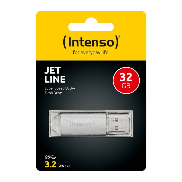 Intenso USB-Stick Jet Line silber 32 GB, 1 St.