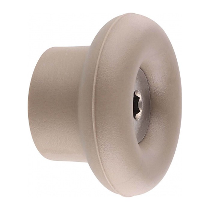 WAGNER® design yourself Garderobenhaken DOT GH 0221 mit 1 Haken taupe, 1 St.