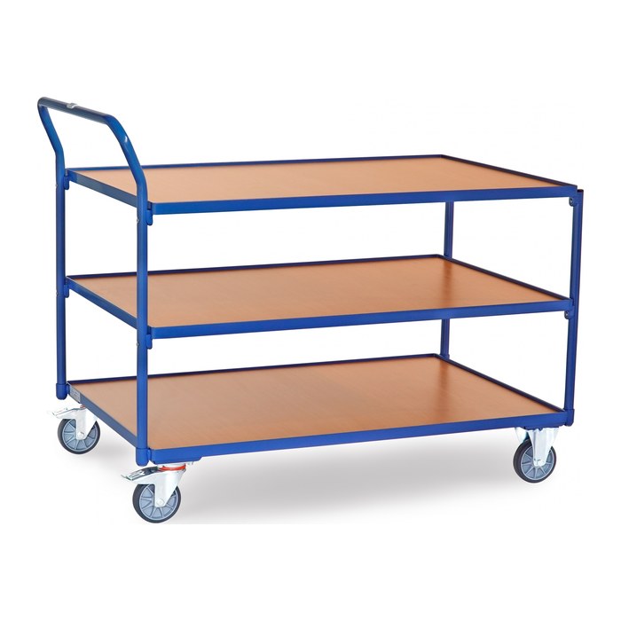 fetra Tischwagen 2756 blau 81,1 x 113,6 x 103,9 cm