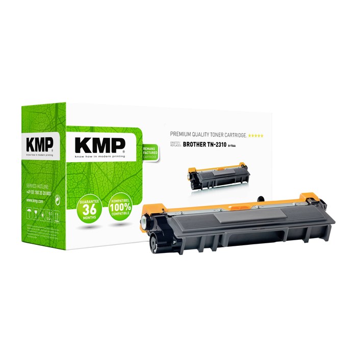 KMP B-T56A schwarz Toner kompatibel zu brother TN2310