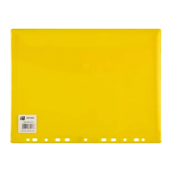 OXFORD Dokumententaschen DIN A4 farbsortiert blendfrei 0,20 mm, 6 St.