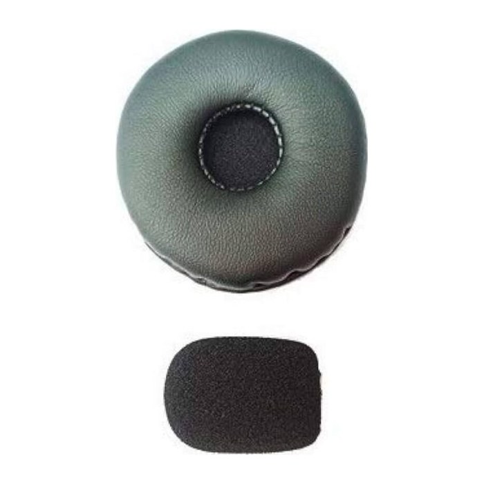 GEQUDIO Set Ersatzpolster für Ohr (2Stk) und Mikrofon (1Stk)
