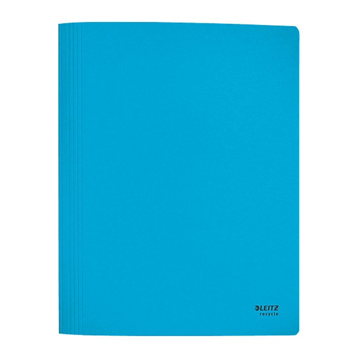 LEITZ Schnellhefter Recycle 3904 Karton blau DIN A4, 1 St.