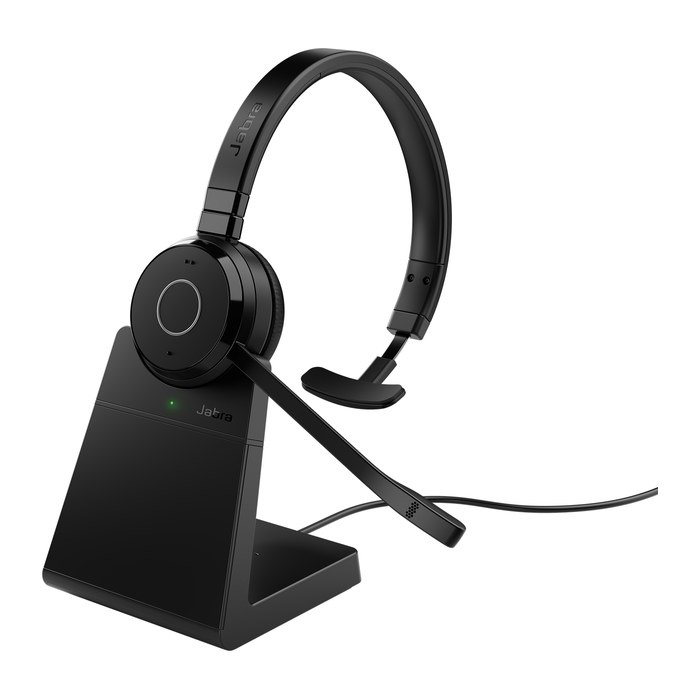 Jabra Headset Evolve 65 TE MS Mono USB inkl. Ladestation