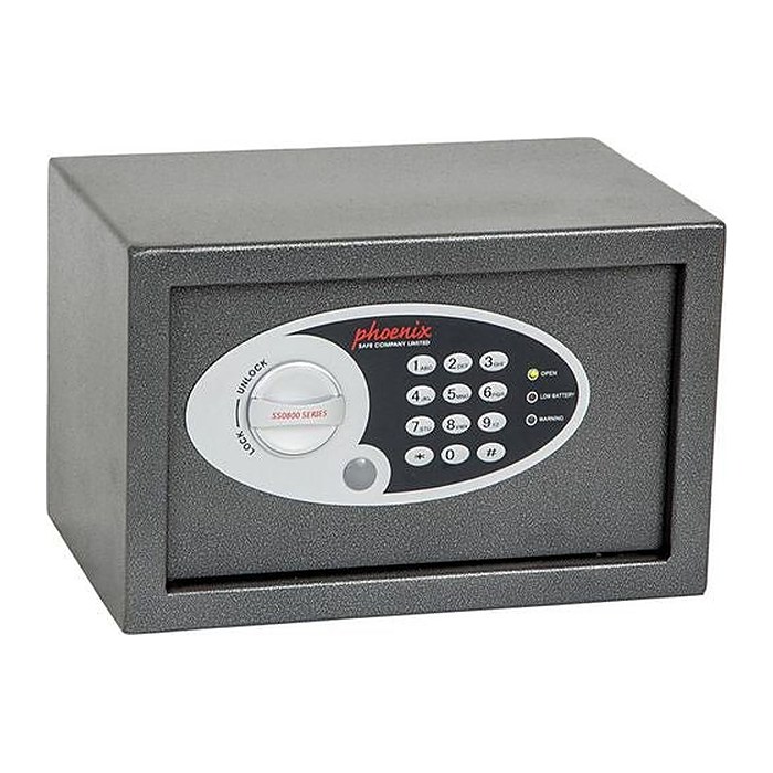phoenix Tresor Vela Home & Office graphitgrau 31,0 x 20,0 x 20,0 cm