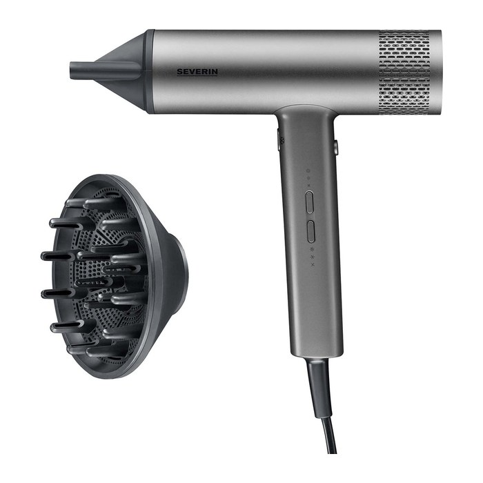 SEVERIN HT 0169 S-Style „Speed Pro“ Haartrockner silber 2.000 W