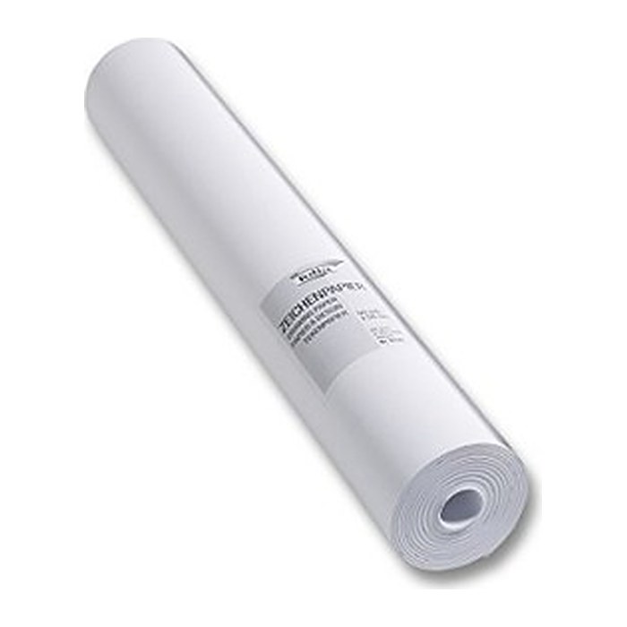 folia Skizzenrolle 80 g/qm, 50,0 cm x 50,0 m