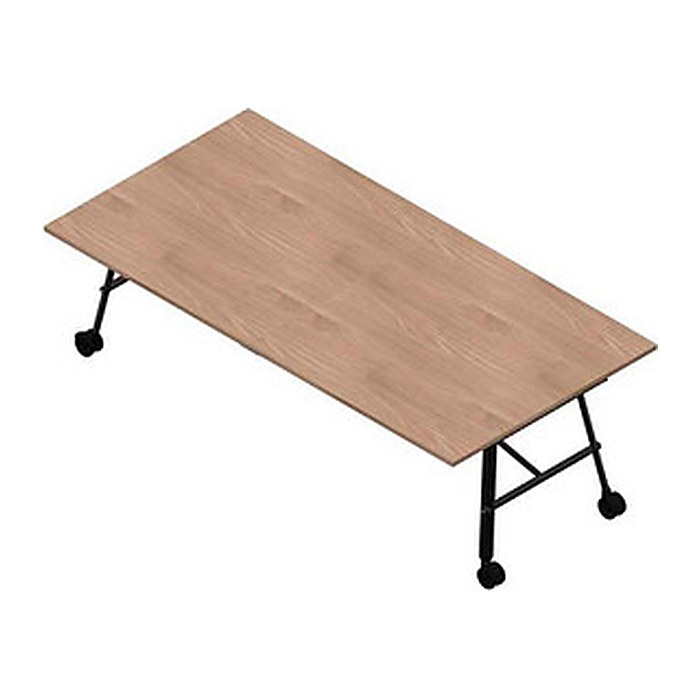 Quadrifoglio Konferenztisch SERENITY ulme rechteckig, A-Gestell grau, 240,0 x 120,0 x 75,0 cm