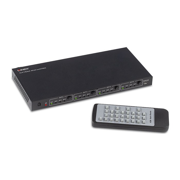 LINDY Matrix Switch HDMI 1.4 10.2G 4x4 4K2K@30 1080p@120