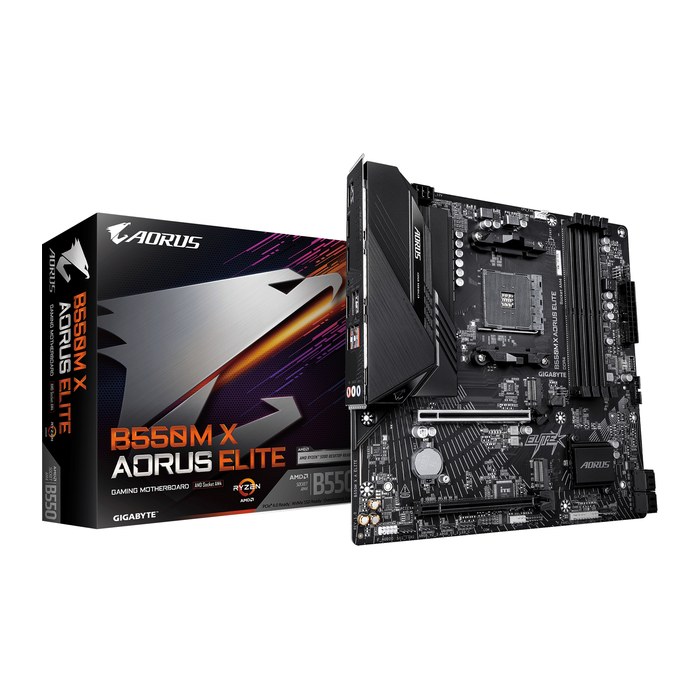 Gigabyte B550M X Aorus Elite (B550,AM4,mATX,DDR4)