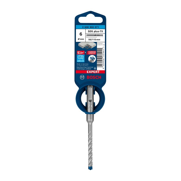 BOSCH Hammerbohrer EXPERT SDS plus-7X, Ø 6,0 mm, 1 St.