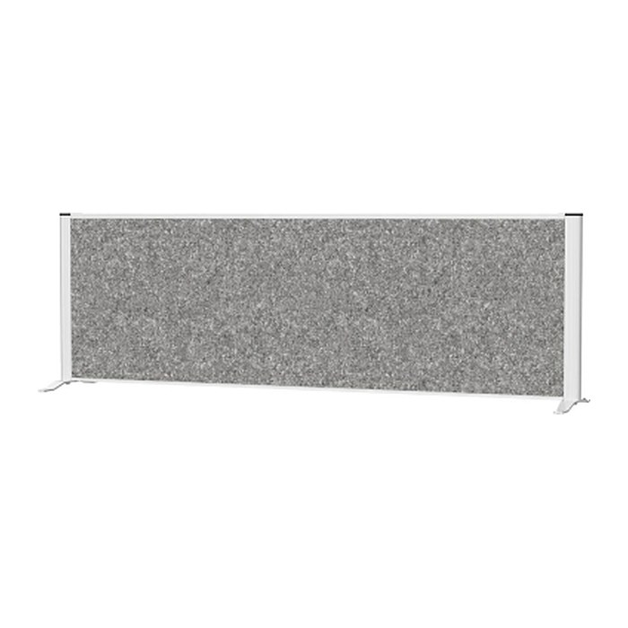 MAUL Akustik-Tischtrennwand MAULconnecto 9851695, dunkelgrau 160,0 x 50,0 cm, 1 St.