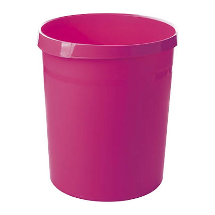 HAN Grip Papierkorb 18,0 l pink, 1 St.