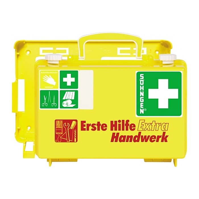 SÖHNGEN Erste-Hilfe-Koffer Extra Handwerk DIN 13157 gelb