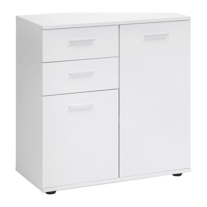 WOHNLING Kommode, WL5.287 weiß 71,0 x 35,5 x 78,0 cm, 1 St.