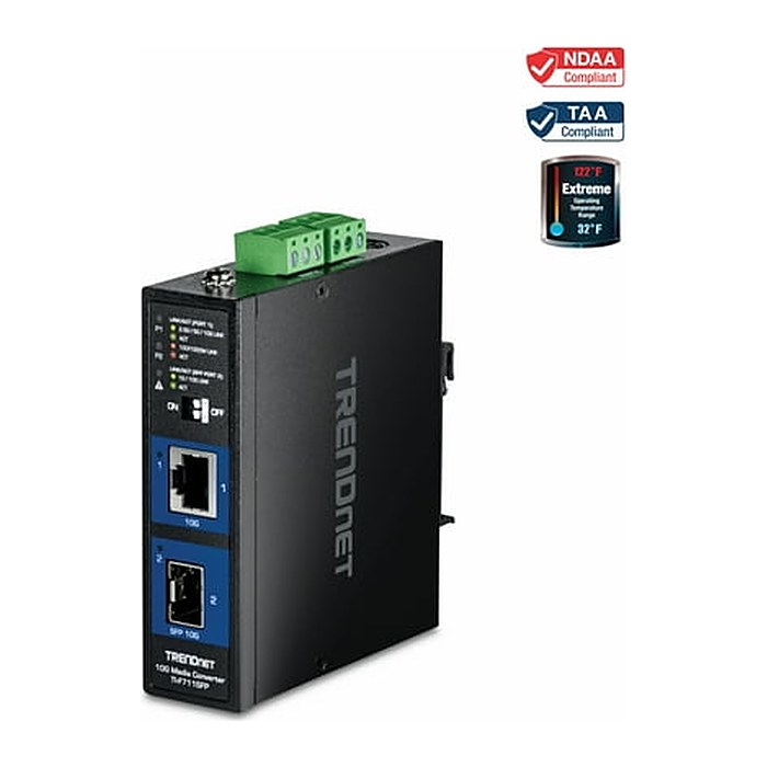 TRENDnet Industrial Medienkonv. SFP+-> 10GBASE-T