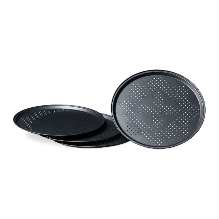 relaxdays Pizzableche Ø 29,0 cm, 4 St.