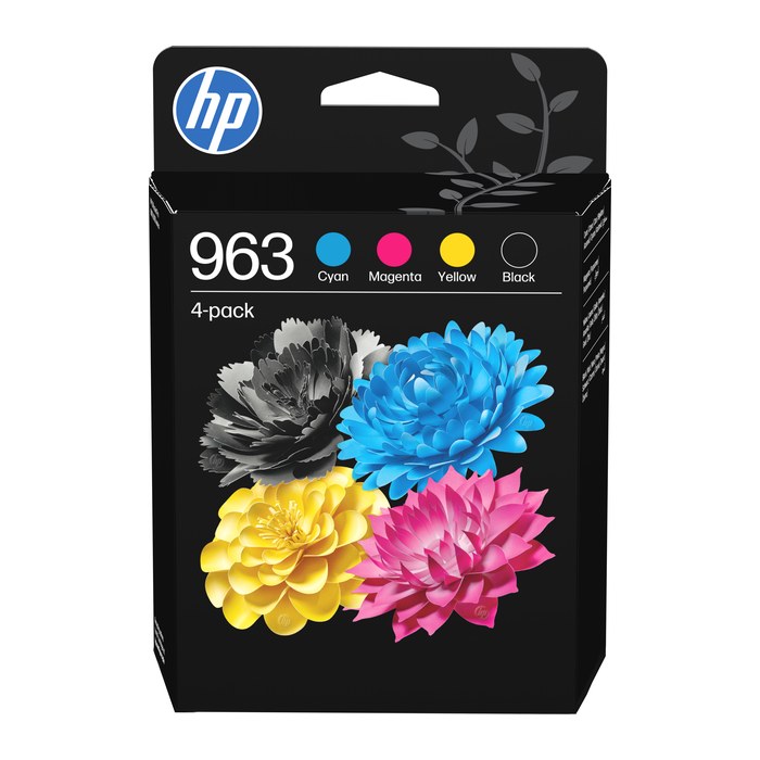 HP 963(6ZC70AE) schwarz, cyan, magenta, gelb Druckerpatronen, 4er-Set