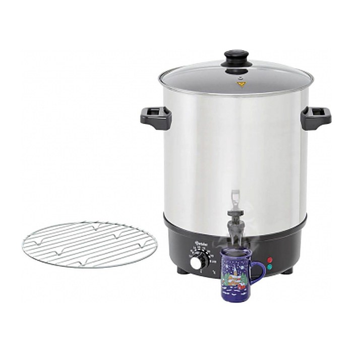 Bartscher Einkochautomat Glühweintopf CNS silber 30,0 l 2000 W