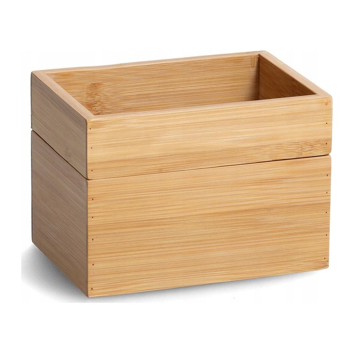 Zeller Aufbewahrungsboxen-Set braun, 1 Set