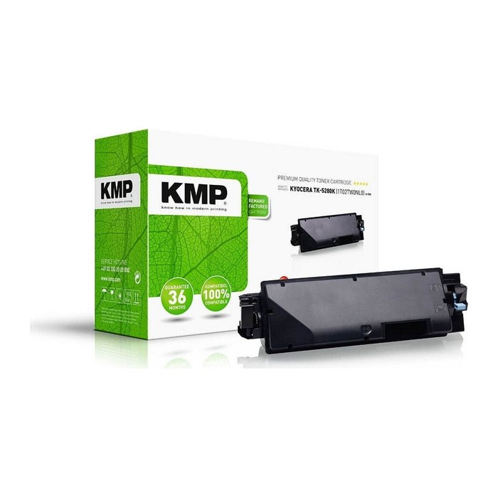 KMP K-T89  schwarz Toner kompatibel zu KYOCERA TK-5280K