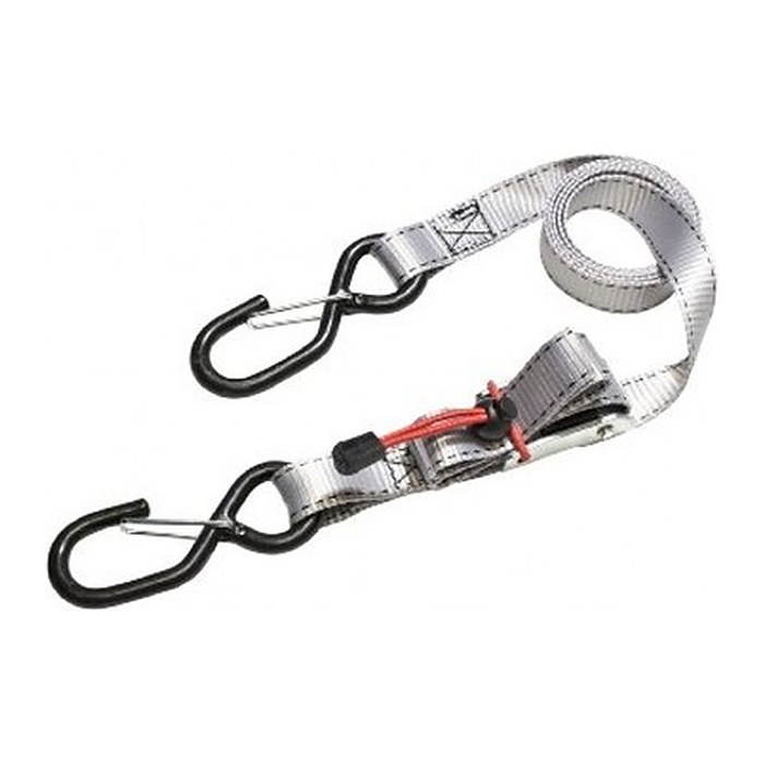 MASTER LOCK Spanngurt, S-Haken und Ratsche,1,80mx25 mm,4Stk