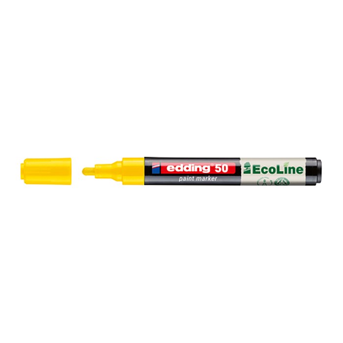 edding 50 EcoLine Lackmarker gelb 2,0 - 3,0 mm, 1 St.