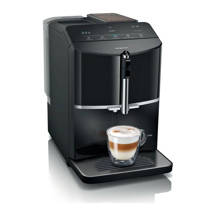SIEMENS TF301E19 EQ300 Kaffeevollautomat schwarz